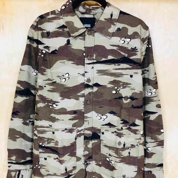 Vans Other - NWT Vans Men’s Winchester Storm Camo Shirt Jacket